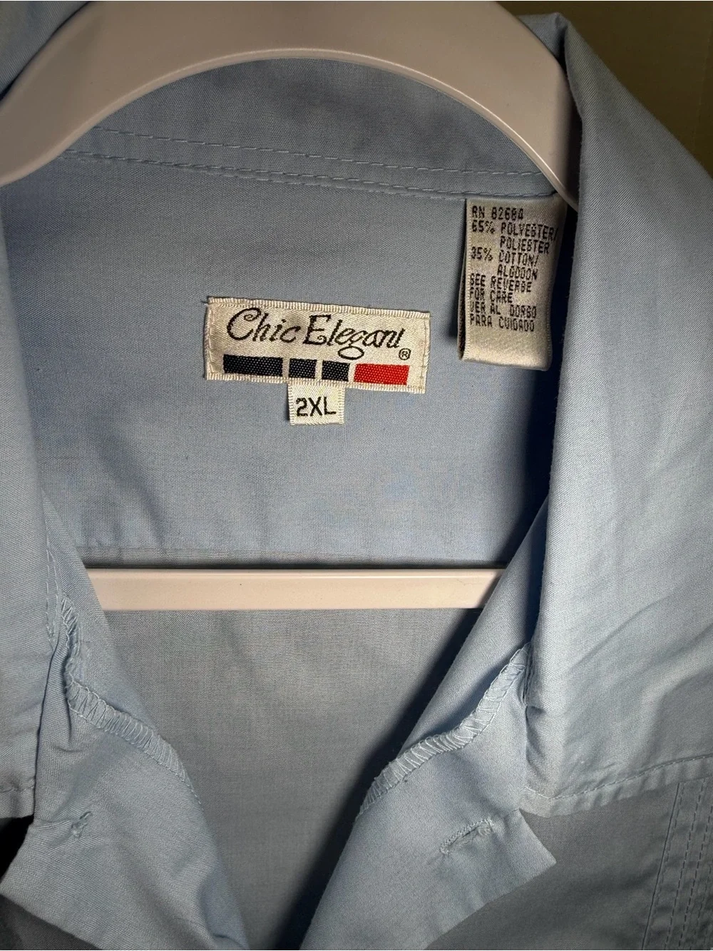 Chic Elegant Mens Button Up Embroidered Shirt